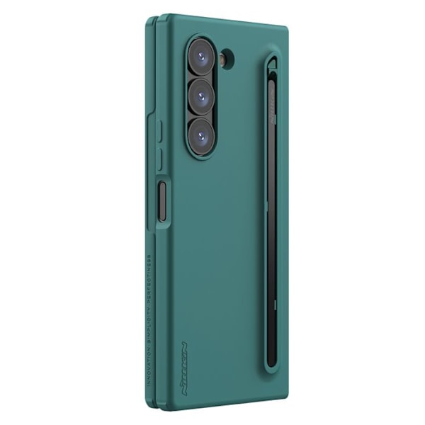 Siliconefodral för Galaxy Z Fold6 med plats för S Pen Nillkin Grön Grön