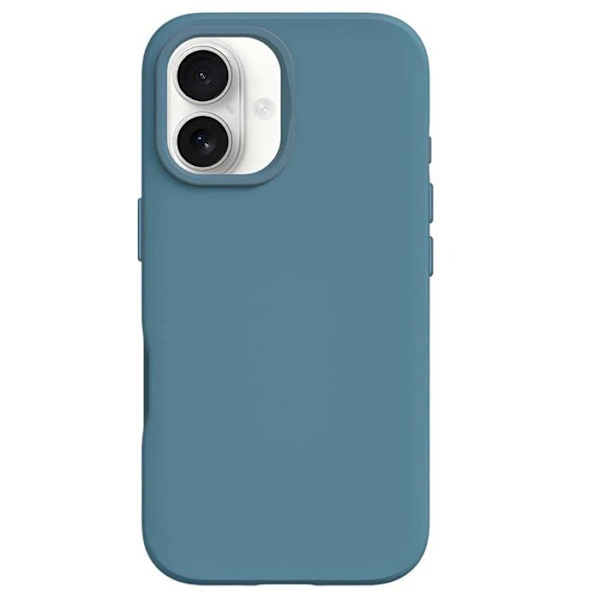 Cover - SPIGEN - iPhone 16 - Magnetisk - ShockSpread - Blå Blå