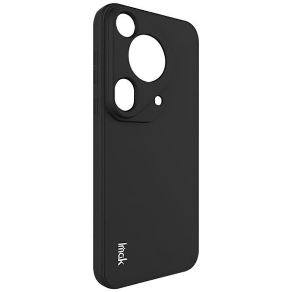 Silikonfodral till Huawei Pura 70 Ultra Soft Touch Protected Camera iMak Black Svart