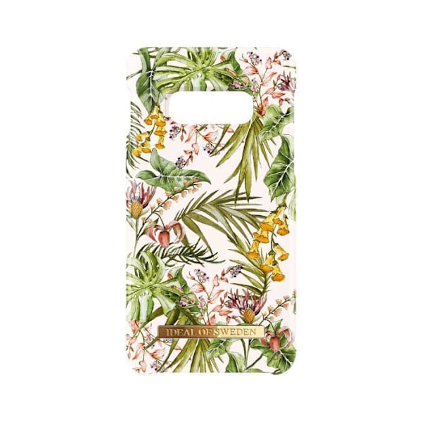 Kuori - IDEAL OF SWEDEN - Samsung Galaxy S10e - Vaaleanpunainen - Jämäkkä - Kukallinen - Langaton QI-lataus Rosa