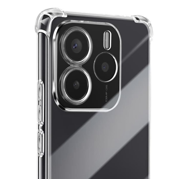 Coque Antichoc til Xiaomi Redmi Note 14 5G med Forstærkede Hjørner Mayaxess Transparent Transparent