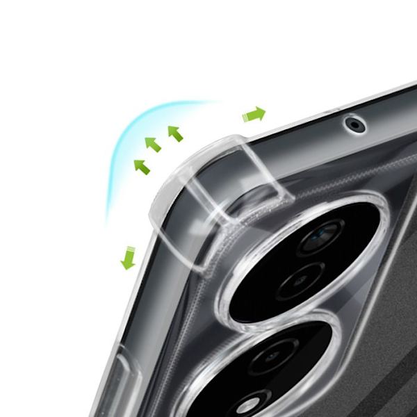 Coque Antichock - Mayaxess - Honor 90 Smart - Silikongel - Förstärkta hörn - Transparent Transparent