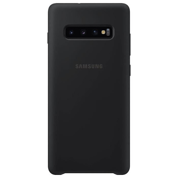 Coque - Samsung - Galaxy S10 Plus - Silikone Gel - Stødbeskyttelse - Qi-opladning Svart