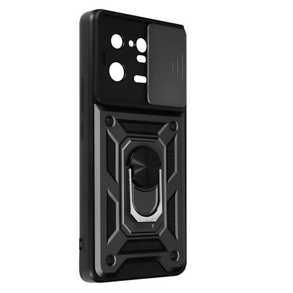 Fodral - AVIZAR - Xiaomi 13 Pro - Stötsäker - Kameraskydd - Videostödring Svart Svart