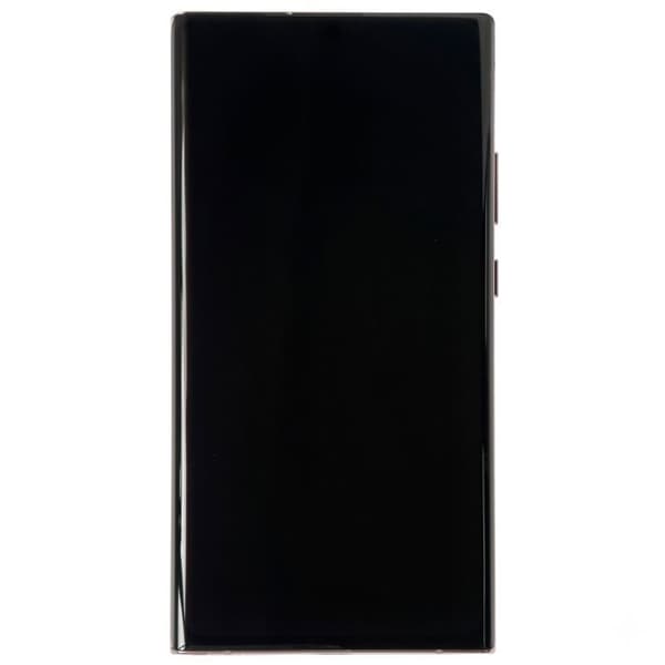 Fuldskærm til Galaxy Note 20 Ultra Blød OLED med Bronze Ramme brun