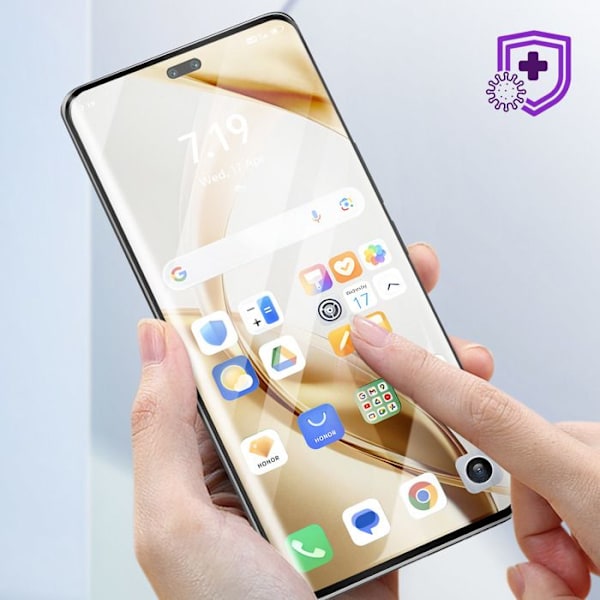 Skärmskydd - Honor - 200 Pro - Härdat Glas 9H+ - Kant 2.5D - Repåresistent Transparent