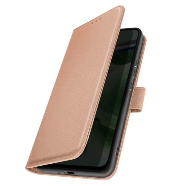 Etui til Xiaomi Mi Note 10 Lite - AVIZAR - Pung og videounderstøttelse - Pink - Halvstivt - Syntetisk Rosa