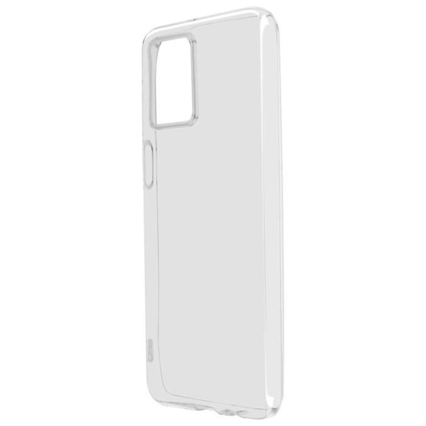 Siliconfodral - AVIZAR - Moto G54 - Transparent - Stötskydd - Ultrafin Vit