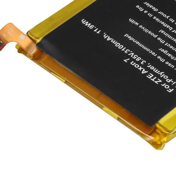 Akku - ILMOITTAA - ZTE Axon 7 - Li-Polymeri - 3100mAh - 3,85V