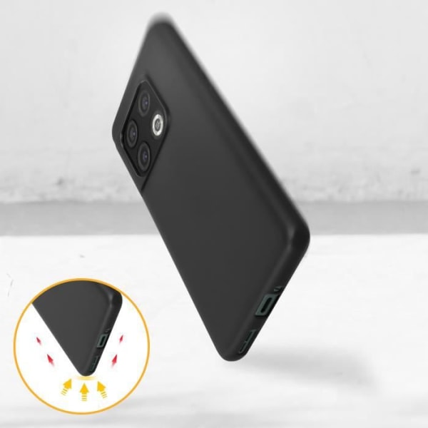 Coque - AVIZAR - OnePlus 10 Pro - Flexibel - Svart - Ultrafin och diskret Svart