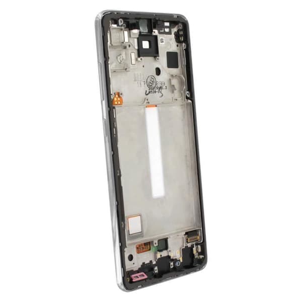 LCD-skärm - Samsung - Galaxy A52s - Original - Vit - 5,5 tum Vit