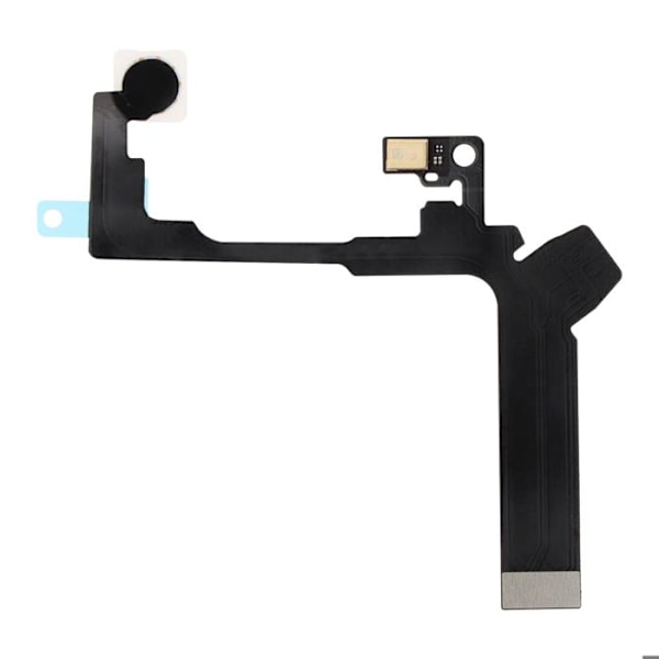 Flash LED bageste connector kabel til iPhone 16 Pro Reparationsdel Sort Svart