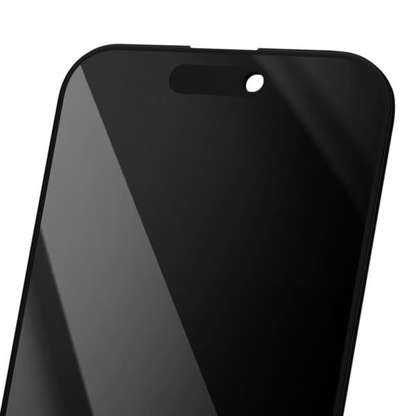 Soft OLED fuld skærm + berøringsglas til iPhone 16 Pro glat visning sort Svart