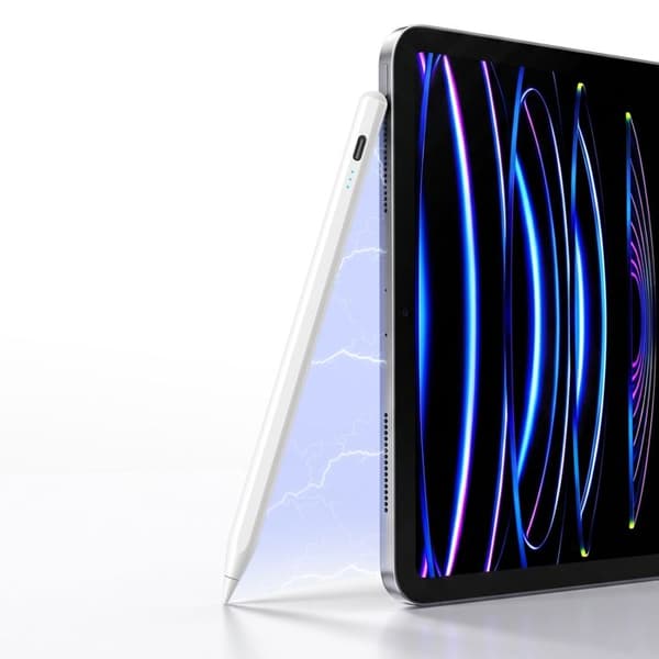 Taktile Stylus til iPad med Palm Rejection og Læne Sensor Joyroom Hvid Vit