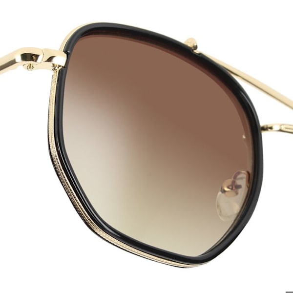 Solfjädern Aviator CV3087 Graduerade Linser UV400 Guld Gul