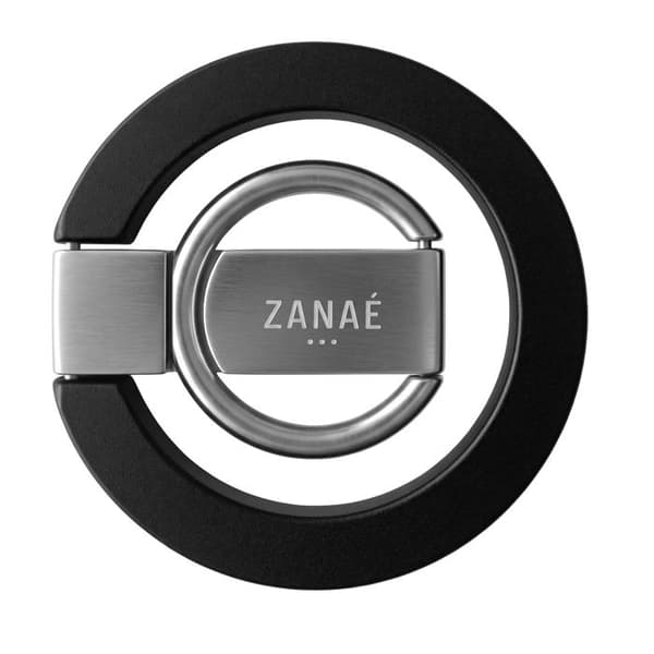 Støtte og Magnetisk Ring Kompatibel med iPhone MagSafe / PixelSnap Foldbar Zanaé Sort Svart