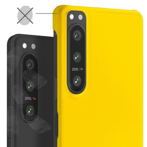 Etui til Sony Xperia 1 VI Polycarbonat Anti-Fingerprint Gul
