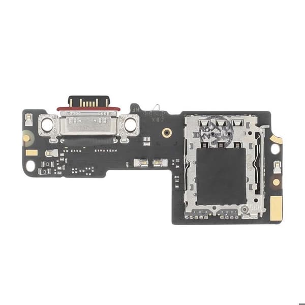 USB-C Latausliitin Vaihtopalvelupaketti Redmi Note 14 Pro 5G:lle Xiaomi Musta Svart