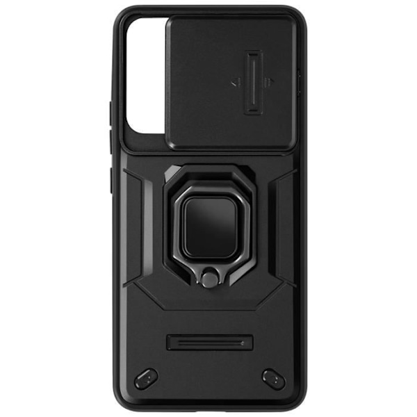 Fodral för Xiaomi 14 Ring Support Stötsäkert skjutbart kameraskydd Svart