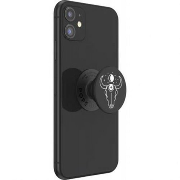 Pop Grip til standard smartphones Modern Mystique med Taurus og Moon Design PopSockets Sort Svart