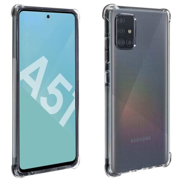 Coque - AKASHI - Galaxy A51 - Fleksibel - Stødabsorberende - Transparent Transparent
