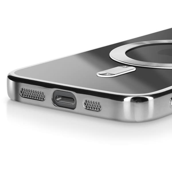 Skal - AVIZAR - iPhone 16e - Silikon Silver - Stötskydd - Antigulning Grå