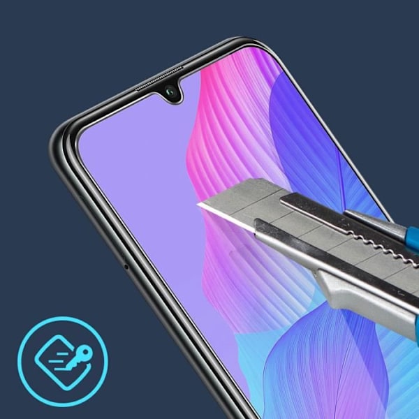 Skyddsglas - Huawei - P Smart S - Härdat glas 9H - Ultra-tunt - Anti-explosion Klar vit