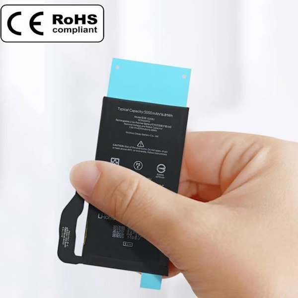 Internt batteri för Google Pixel 7 4355mAh Original GZE8U Svart Svart