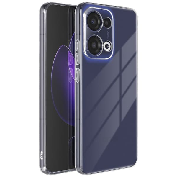 Coque - Oppo - Reno 13 - Silikon Transparent - Stötsäker - Mjuk Vit
