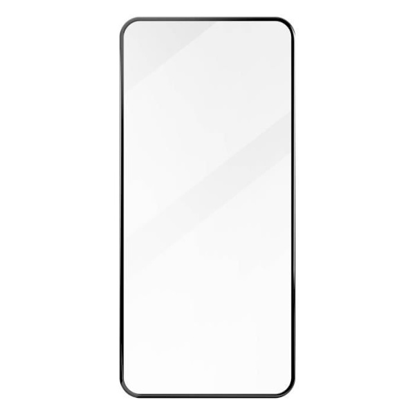 Härdat glas för Samsung S23 Contour Black Adhesive Fasad Anti-explosion Svart
