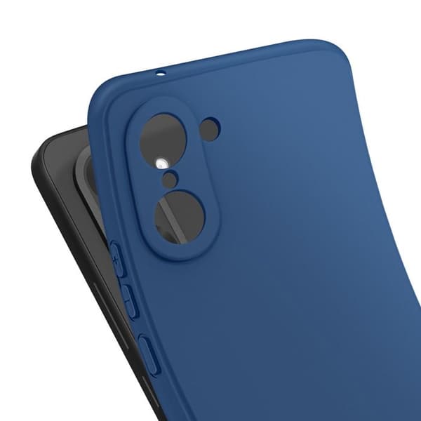 Silicone-skal - AVIZAR - OnePlus Nord CE5 - Soft-Touch - Halkskydd - Blå Blå