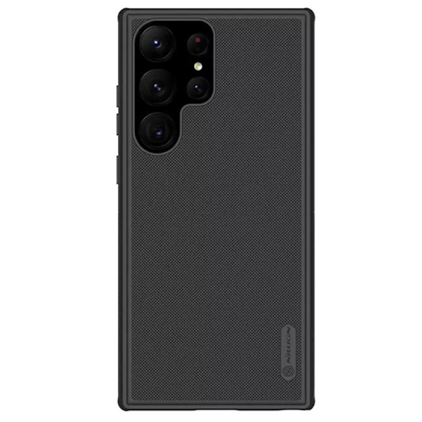 Taske til Samsung Galaxy S23 Ultra - Nillkin Super Frosted Shield Pro - Sort sort