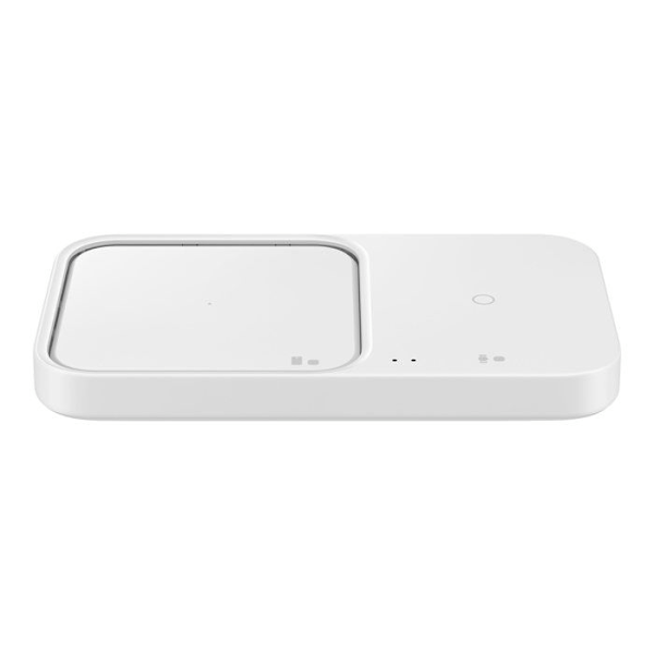 Laddare för Samsung Pad Induction Flat DUO Watch mobiltelefon, 15W Snabbladdning (nätladdare ingår ej) Vit Vit