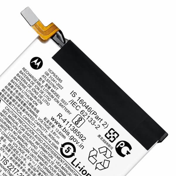Batteri til Motorola Razr 70 Ultra Model SS37 3775mAh Service Pack Motorola Grå Grå
