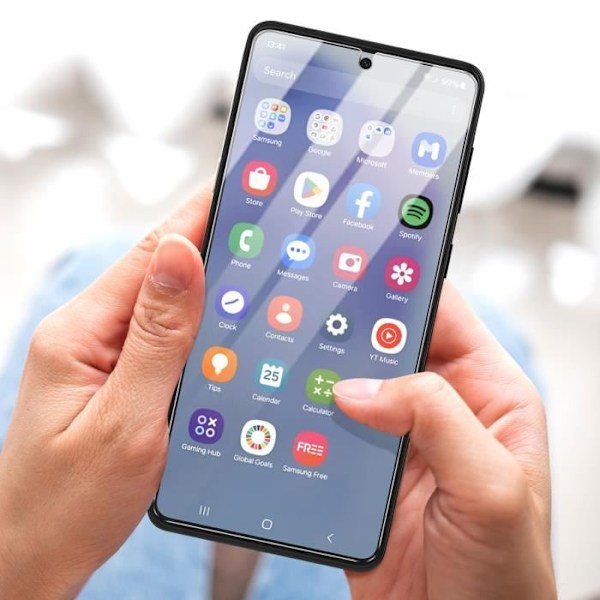 Beskyttelsescover til Samsung Galaxy M55, Blød, Kradsfrit, Tynd, Transparent Transparent