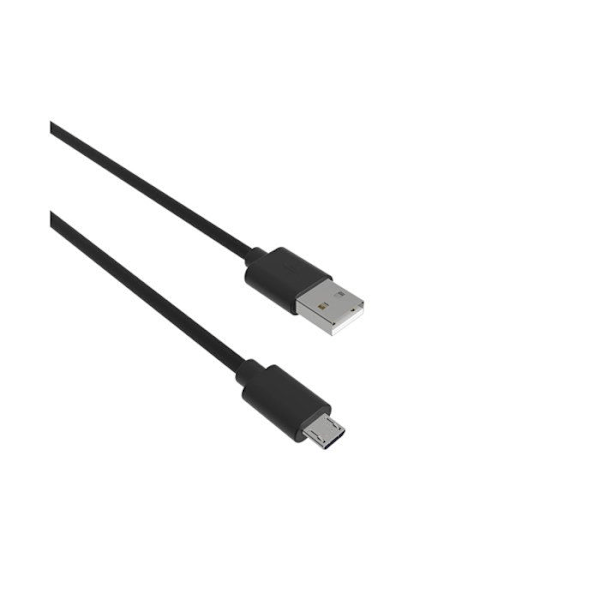 Micro-USB - USB-A Kaapeli - Jaym - 1,5m - 2,4A - Lataus ja Synkronointi - Musta