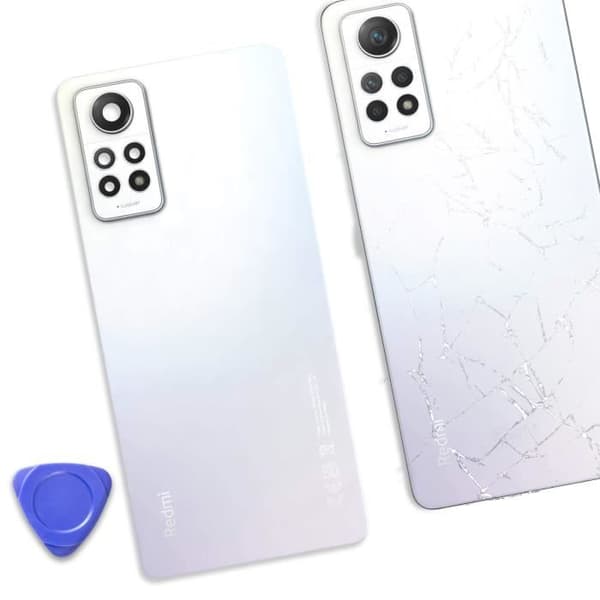 Batteridæksel - XIAOMI - Redmi Note 12 Pro 4G - Hvid - Original Service Pack Vit