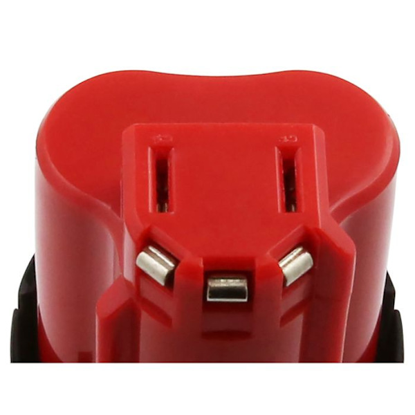 Batteri 12V Li-ion 4000mAh 48Wh för Milwaukee M12 C12B Verktyg Svart / Röd Svart