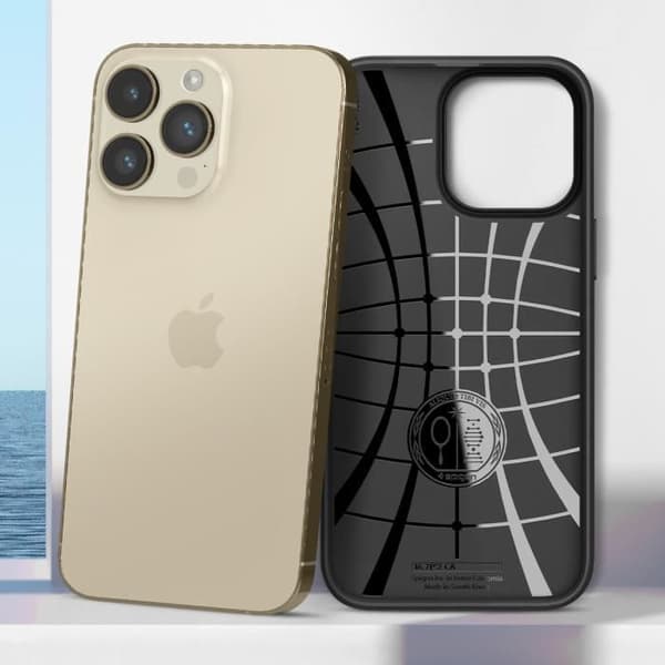 Spigen Spigen Core Armor raidallinen vaikutusta kestävä iPhone 14 Pro Max -kotelo, musta