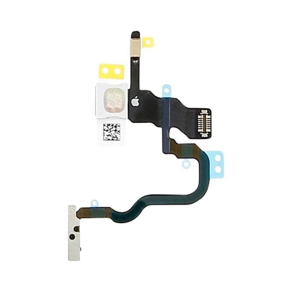 Vaihtokaapeli - iPhone X - Virtakytkin - Salama - Äänenvoimakkuus - Mikrofoni
