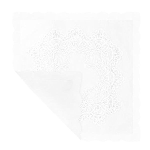 Kuddfodral - AVIZAR - 2-pack - 40x40 cm - Broderi - Vit - Elegans Vit