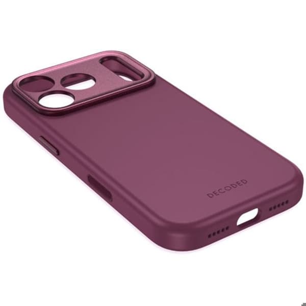 MagSafe-cover til iPhone 17 Pro / 18 Pro i antimikrobiel silikone Decoded Violet Violett