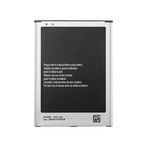 AVIZAR internt batteri för Samsung Galaxy Mega 6.3 - Kapacitet 3200mAh Svart