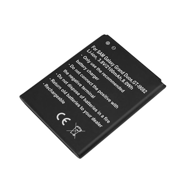 Batteri Samsung Galaxy Grand Duos GT-I9082 Li-ion 3,8V 2100mAh 8Wh