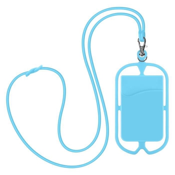 Lanyard Case Kortholder Sky Blue Lanyard Case