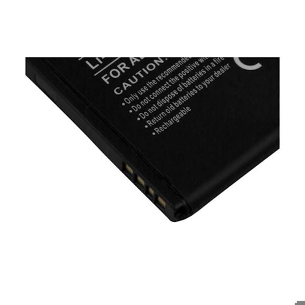 Erstatningsbatteri til Alcatel OT-997 2050mAh 3,7V Li-ion Sort Svart