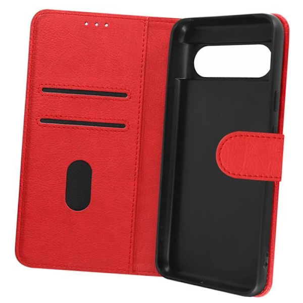Etui til Google Pixel 8 - AVIZAR - Rød - Pungcover - Videosupportfunktion Röd