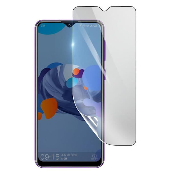 Skärmskydd - 3MK - Oukitel C19 - Stötsäker Hydrogel - Transparent - Reptålig Transparent