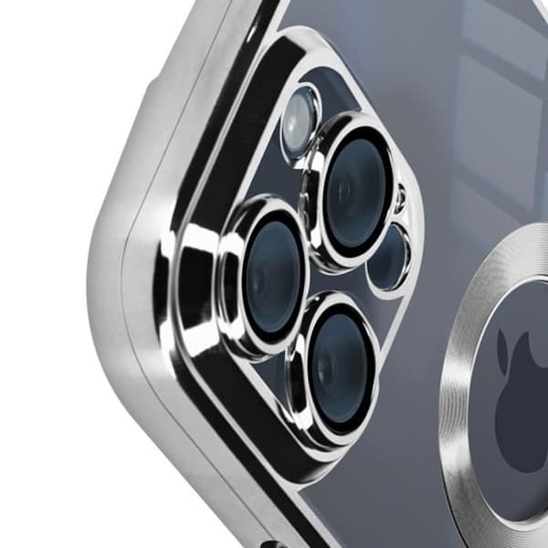 Beskyttelsescover - AVIZAR - iPhone 16 Pro - Semi-stiv - Stødabsorberende - Grå Grå