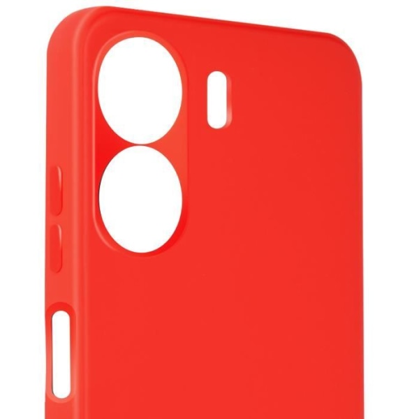 Taske til Xiaomi Redmi 13C Soft Touch Matte Ultra Flexible Red Röd